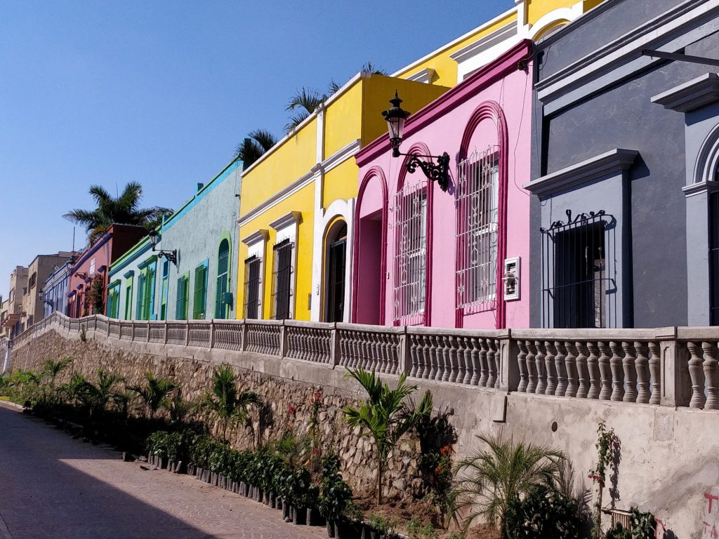 Mazatlan Architecture Colorful - Strikhedonia