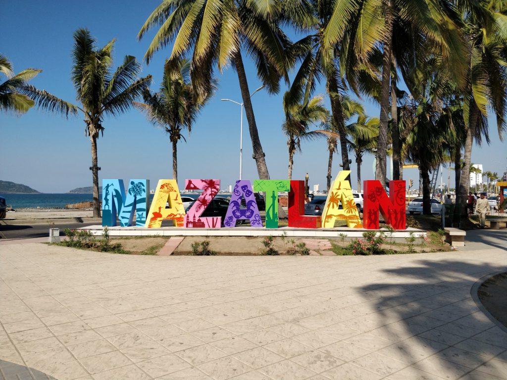 Mazatlan Malecon Sign - Strikhedonia